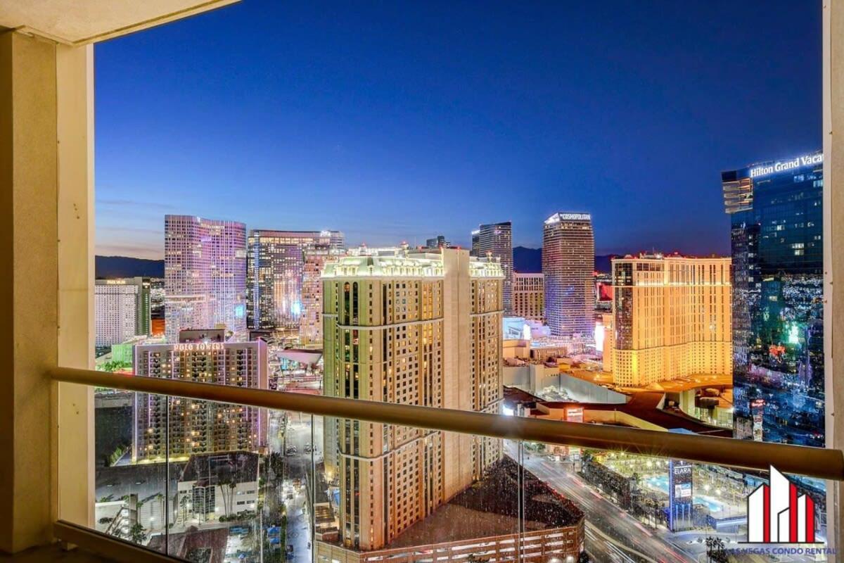 Mgm Signature-33-709 F1 Track & Strip View Balcony 라스베이거스 외부 사진