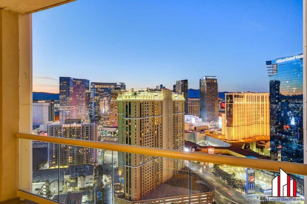 Mgm Signature-33-709 F1 Track & Strip View Balcony 라스베이거스 외부 사진